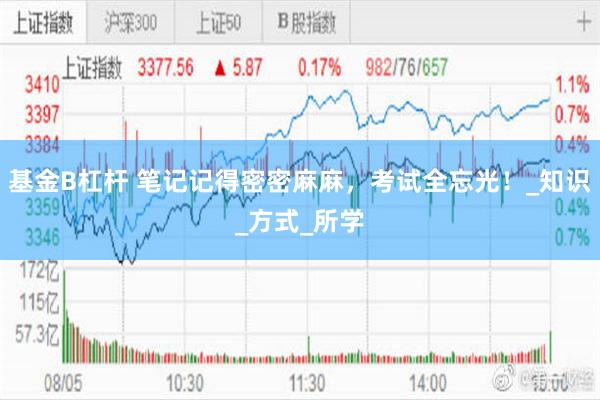 基金B杠杆 笔记记得密密麻麻，考试全忘光！_知识_方式_所学